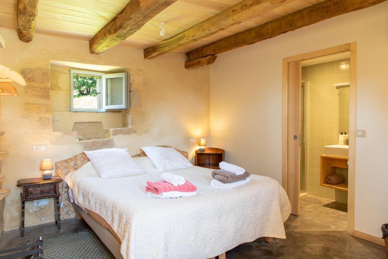 Chambres D'Hotes Avec Piscine La Grange Milou Beynac-et-Cazenac Quarto foto